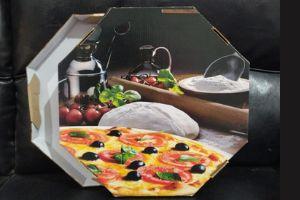 Caixa de pizza offset