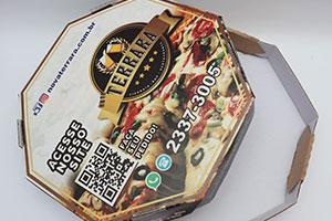 Caixa de pizza quadrada 30 cm